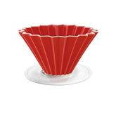 Origami Orange Dripper M with Plastic Holder. (use variant of color image in drive colors are -Orange,pink,purpule and red) rates are same